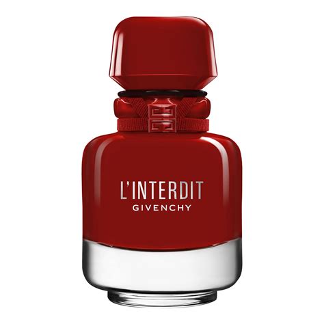 givenchy l'interdit rouge similar|l interdit rouge ultime.